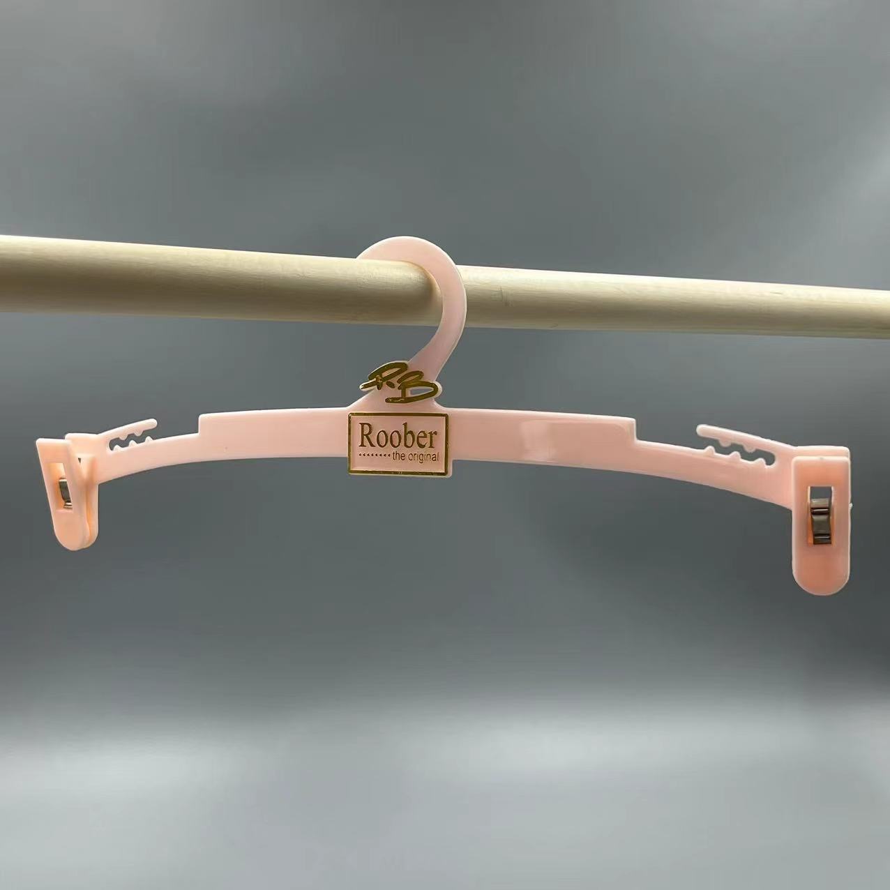 プラスチック製衣類乾燥ラック 大人用櫛型下着ハンガー スーパーマーケット衣料品店 ブラジャー下着省スペース展示ラック