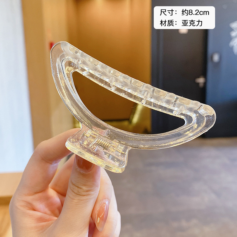 Francés elegante headwear Otoño e Invierno felpa updo clip de pelo gran tiburón clip horquilla de alto grado al por mayor