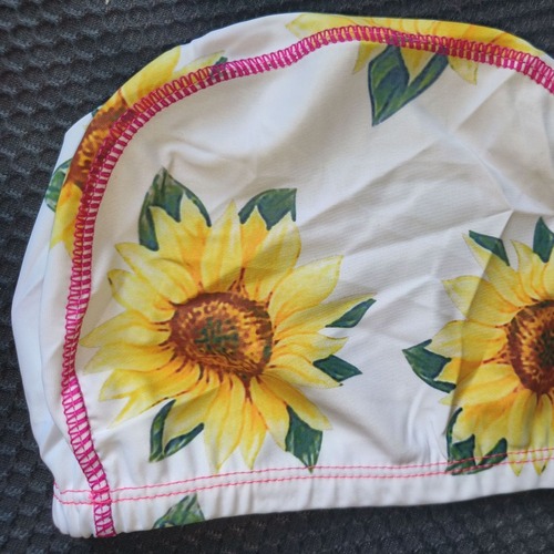 Cartoon Children Polyester Swim Hat for Ages 3-6, Medium to Large Kids Swim Hat, Waterproof, Non-Tightening, Cute Swim Gear, In Stock