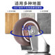 Silent universal wheel 1 inch 1.5 inch 2 inch directional TPR pulley rubber wheel with bearing small wheel screw caster