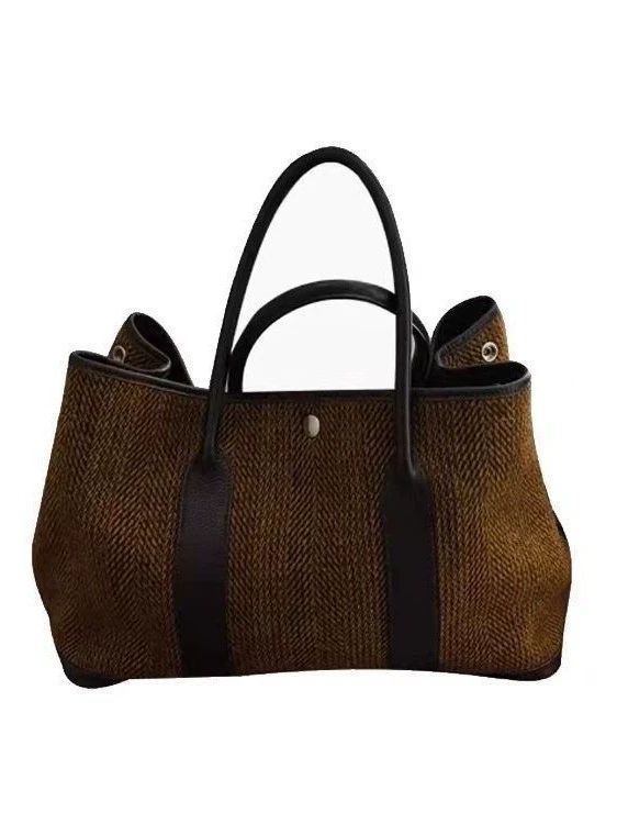 Capacious demi-season high quality one-shoulder bag, universal backpack