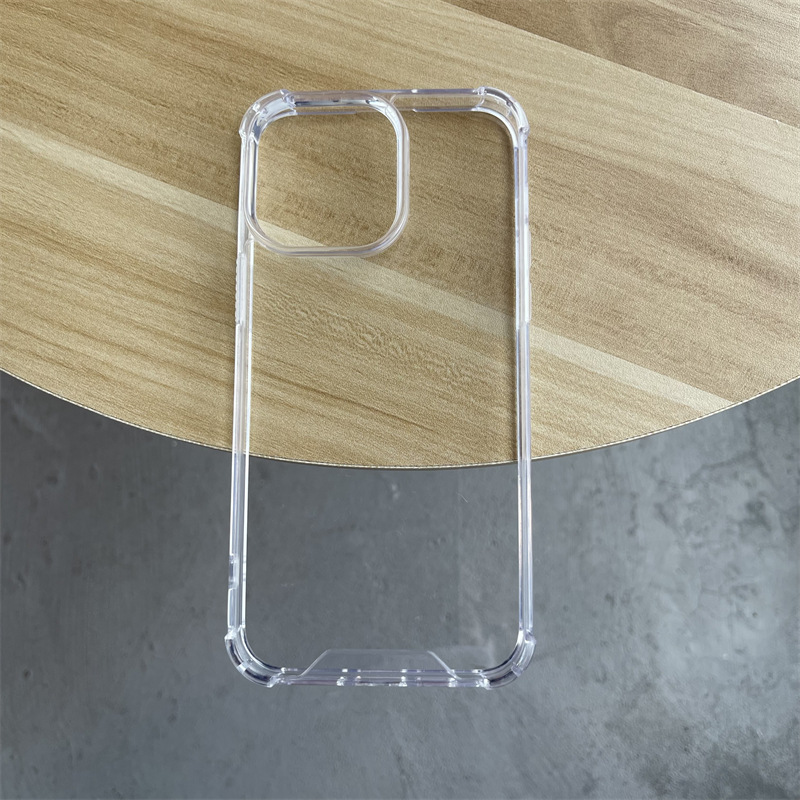 工厂现货适用于iPhone 14 手机壳加厚四角防摔亚克力高品质手机壳