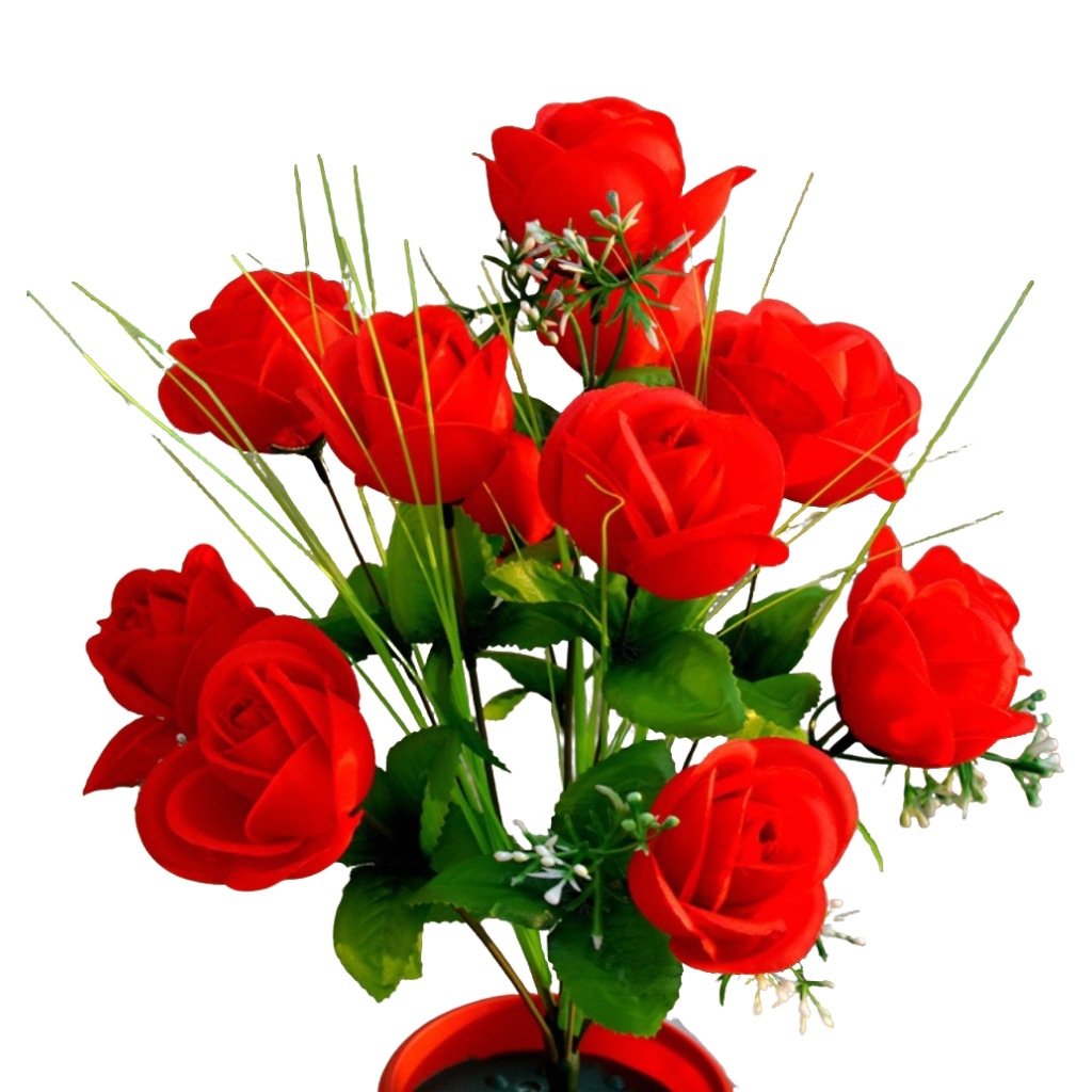 Pantalla flor artificial fábrica al por mayor Rosa artificial Flor de seda artificial gran cantidad