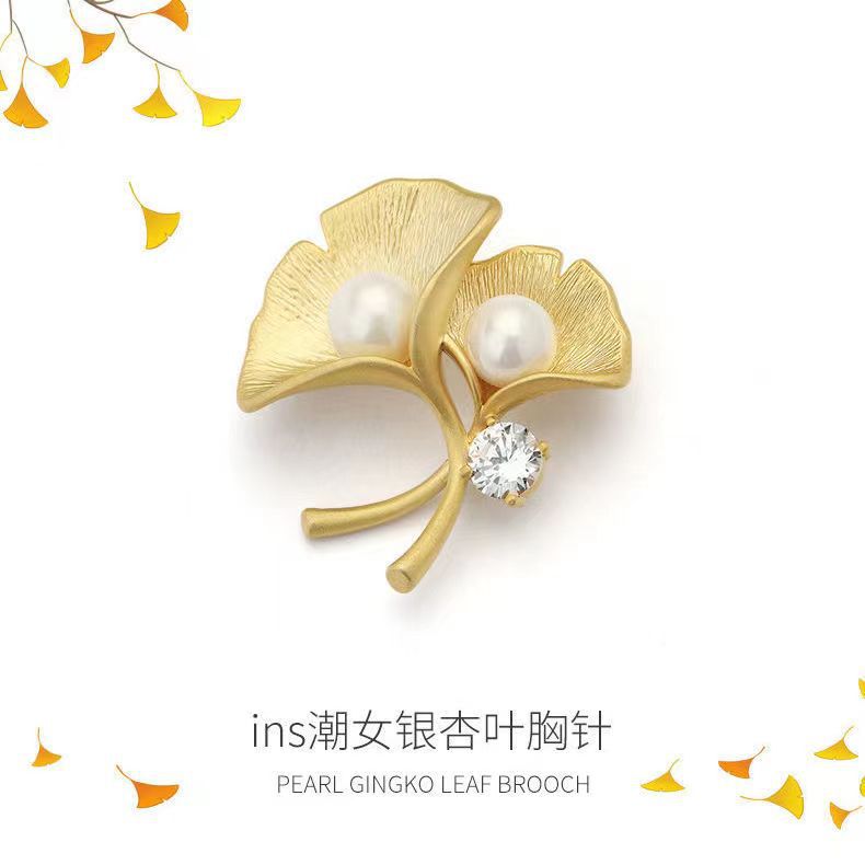 High-end Light Luxury Crystal For Women, Simple Fashionable Brooch, Clothing Accessories, Pearl Brooch Wholesale_voghion.com
