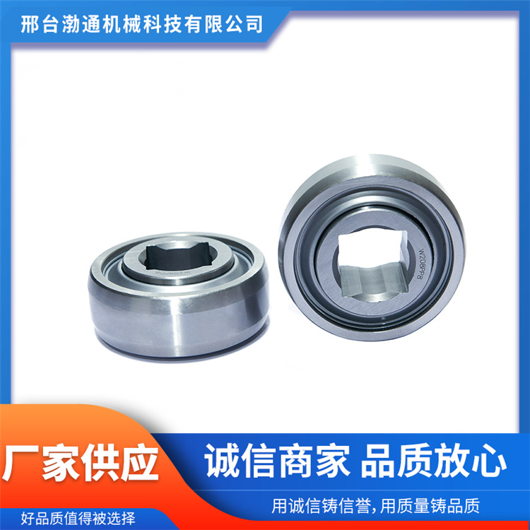 厂家批发 W208PPB6方孔农机轴承 高碳铬免维护 不可再润滑 高耐磨