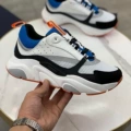 White blue heel