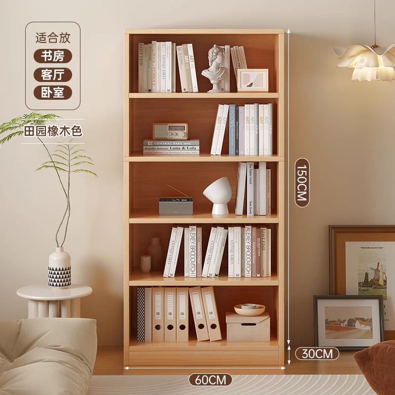 Estante de libros Estante de almacenamiento Estante de piso Estante de almacenamiento multicapa Estante de almacenamiento Estante de almacenamiento Estante de estante estratificado simple Estante de pared Gabinete