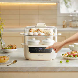 小'熊电炖锅DDZ-H10H6家用多功能煲汤炖盅炖煮锅煮粥陶瓷隔水