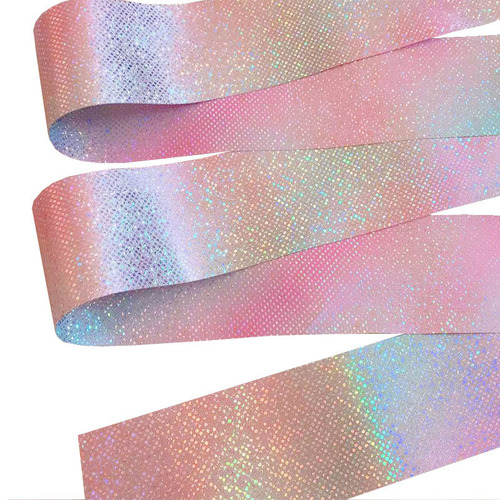 Flashing star gymnastics ribbons 2 meters 4 meters 6 meters streamers dance ribbons children's toys manufacturer direct sales