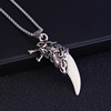 Fashionable accessory, necklace for beloved, pendant, Korean style
