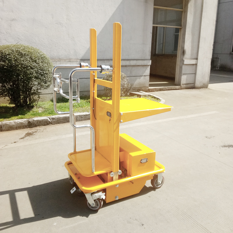 供应半电动高空取料机 简易型手动取货机 全自动拣货车 升高2米