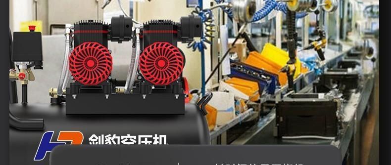New air pump, air compressor, oil-free silent inflator, high-pressure air pump for woodworking, auto repair, and painting