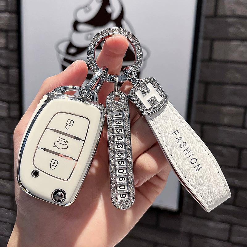 Подходит для кейса ключа автомобиля Beijing Hyundai Leading Car Key Case ix35 Picture IX25 Yuenasona Shengda Shell Bag
