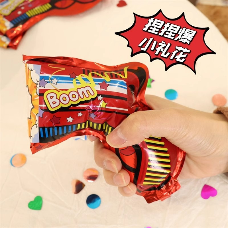 Inflatable fireworks gun birthday graduation ceremony festival atmosphere props party fireworks tube small fireworks hand-held fireworks gun