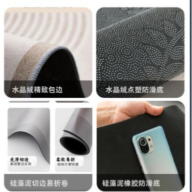 Amazon temu 卸売玄関クリスマスフロアマット吸水性と汚れにくい浴室のフロアマットクリスマス装飾カーペット|undefined