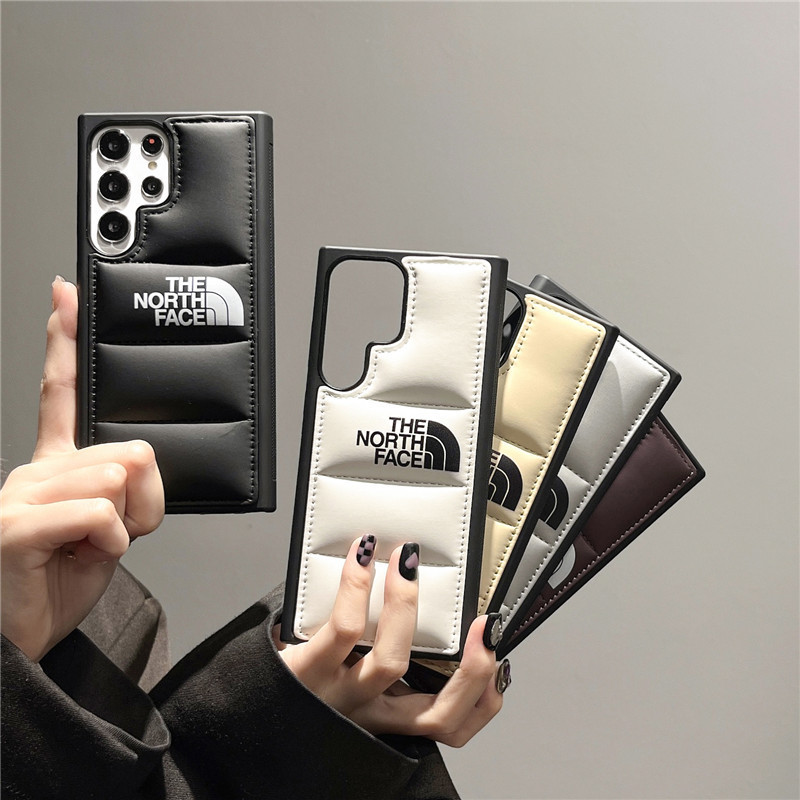 Trendy Brand North Down Jacket Samsung S24Plus for Samsung S23/S22Ultra Phone Case Drop-resistant Simple