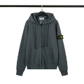 Zipper gray blue