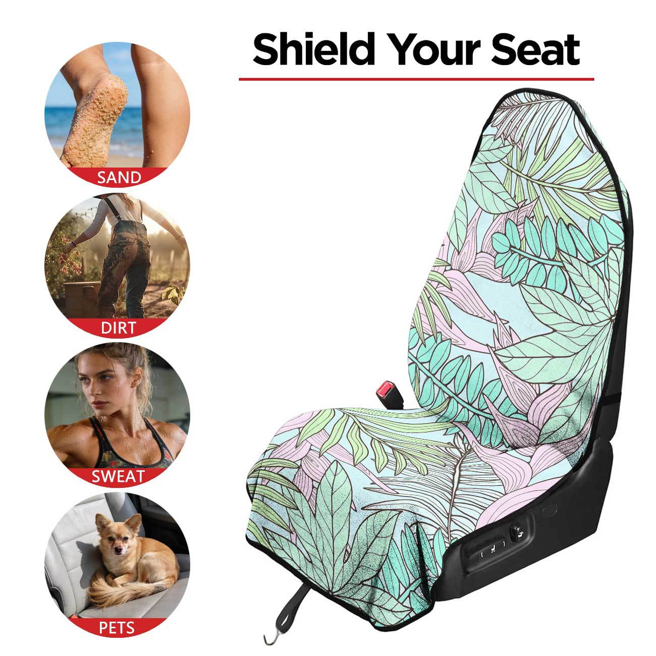 Car seat towel cover front seat protector suitable for gym and exercise, universal for all seasons, car use 132