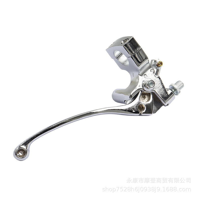 Motorcycle Accessories Electroplated 25mm Handlebar Hydraulic Brake Master Cylinder Brake Upper Pump Left and Right Set Big Turtle King 14mm