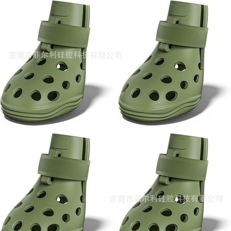 2025 Hot-Selling Dog Shoes, Dog Clogs, Boots for Spring, Summer, and Autumn, Dog Sandals, Paw Protection Pet Shoes, Non-Slip Shoes