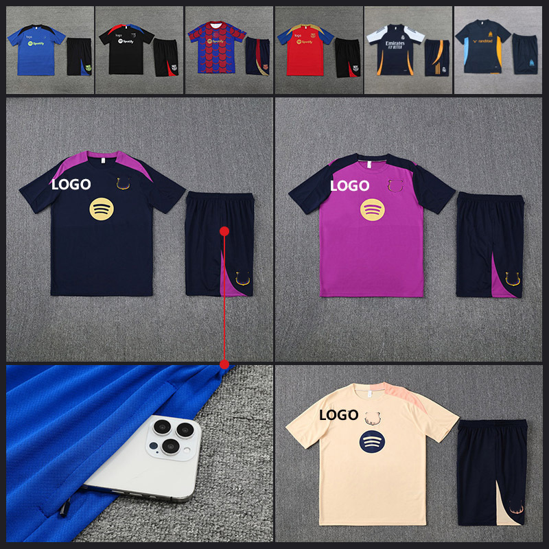 Barcelona football training clothes short sleeve jersey factory direct Futbol Club Barcelona Jersey Barcelona football training clothes short sleeve jersey factory direct Futbol Club Barcelona Jersey