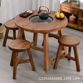 简易储物柜;茶桌、茶台;博古架