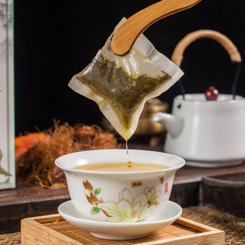 Qingqian Willow Leaf Tea Sanjiang Tea Corn Silk Mulberry Leaf Tea Burdock Polygonatum Polygonatum Tea Bag Source Manufacturer Supports Dropshipping