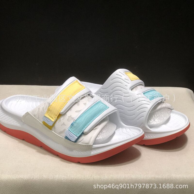 2025 Red Card Sports Men's and Women's Slippers Ora Recoveryluxe Foreign Trade Cross-Border Hoka Ora Slippers