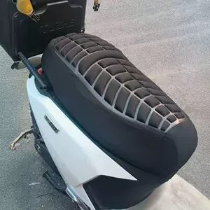 Car seat cover, electric vehicle seat cushion, motorcycle seat cover, sun-proof shock-absorbing seat cushion for delivery, thickened pedal electric scooter seat cushion