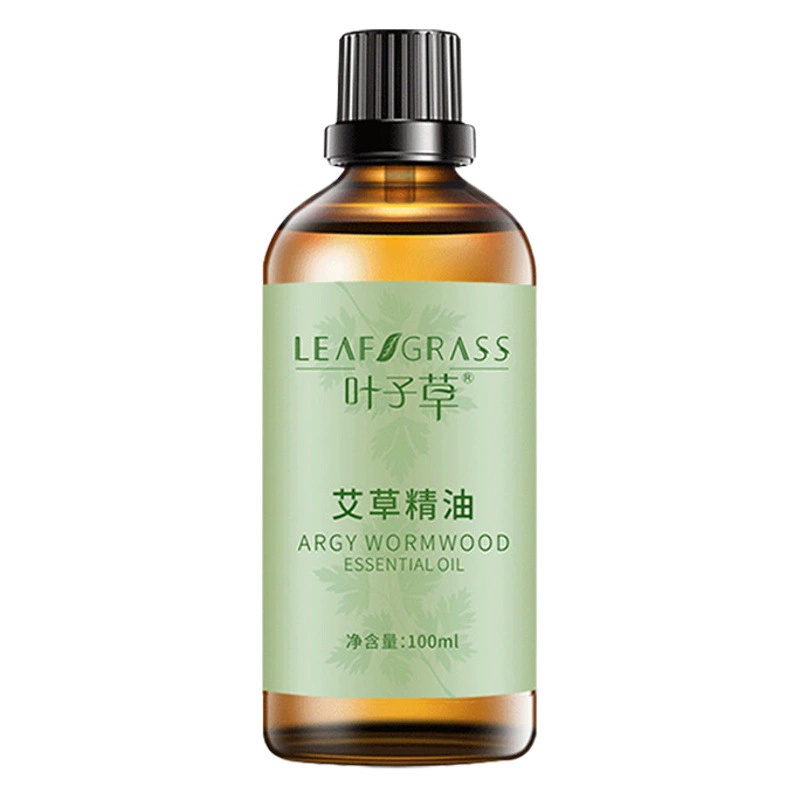 Листовая трава Полынь массаж тела эфирное масло канал красоты лица Меридиан открытая спина отодвинуть плечо шею соскабливание масляная составная эссенция