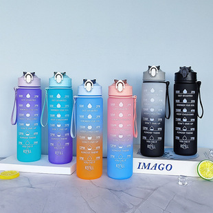 ���Ɲu׃ˮ��750ml���R�d�羳�u׃ɫ����ĥɰ900ml�\��ˮ��̫�ձ�
