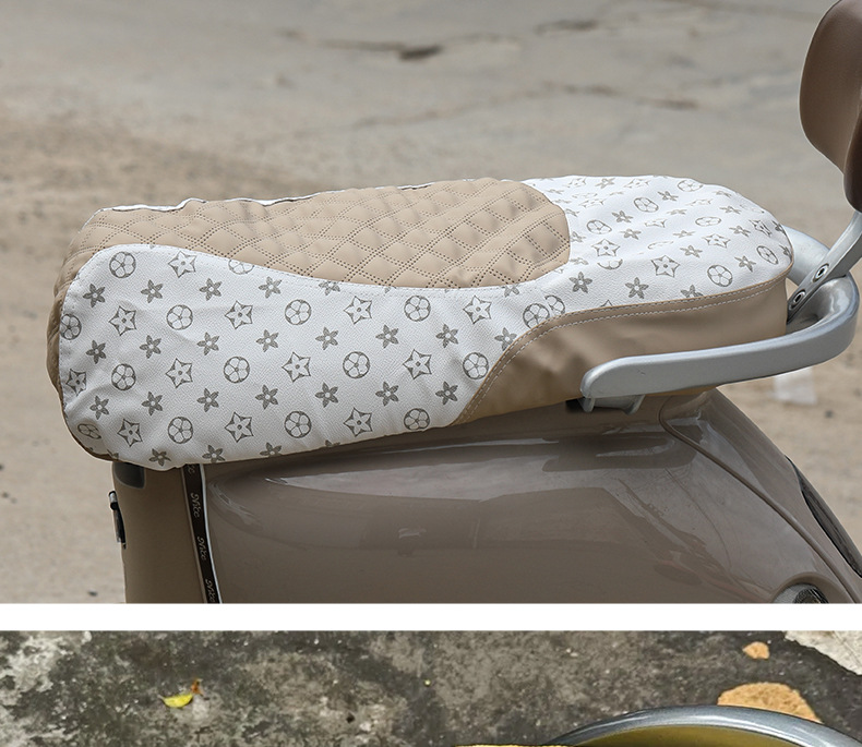 Suitable for No.9 Electric Vehicle Q Series Seat Cushion Cover, Summer Sun Protection Breathable Seat Cover, Electric Vehicle Wear-Resistant Universal Seat Cover