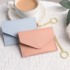 時尚新款迷你女款超薄女士公交卡鑰匙鏈駕駛證零錢銀行卡套