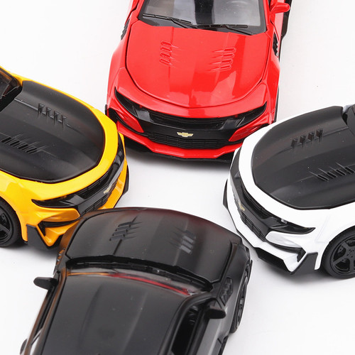 (bulk) Chevrolet Camaro diecast alloy sound and light car model 1:32 car model display