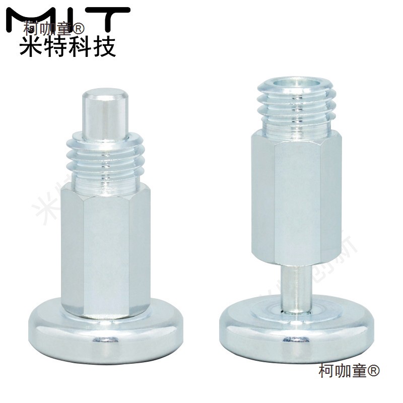 MT101分度快卸销旋钮柱塞直径M6/M16分割固定位止动弹簧伸麦太保