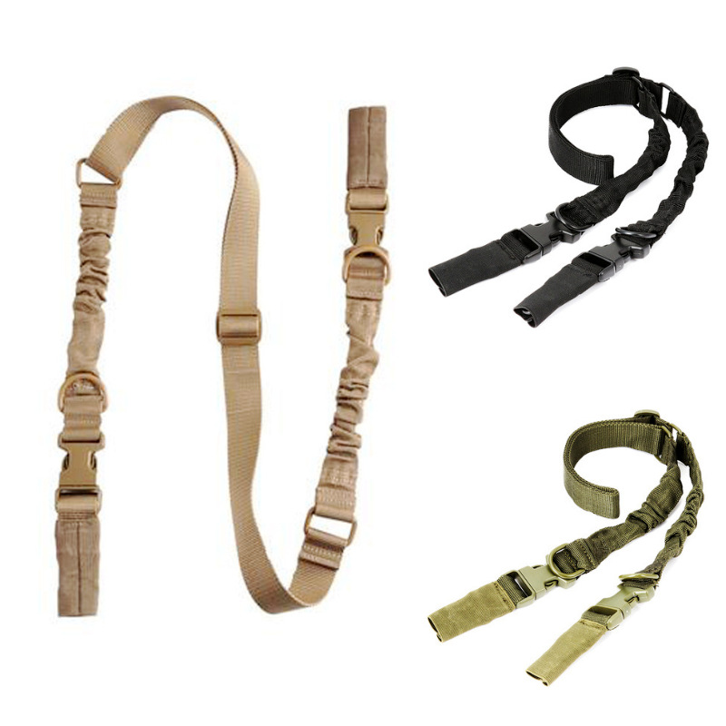 야외 전술 미국식 더블 포인트 로프 육군 팬 다기능 카메라 가방 안전 스트랩 필드 미션 이글 버클 랜야드