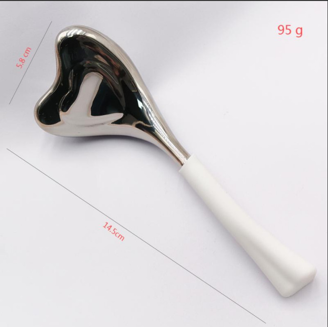 Martillo de belleza de hielo, bola de olas para SPA facial, compresa fría y caliente, herramienta de masaje facial