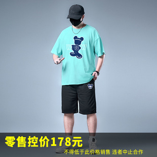 73801-голубая шляпа назад D303-Black-701 Short T Black 704 Pants Set Установка добавить федералы, чтобы увеличить тренд больших размеров мужская одежда