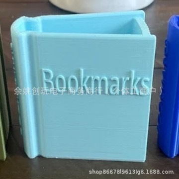 国境を越えた新製品ブック型ブックマークホルダー3Dプリントミニ本棚|undefined