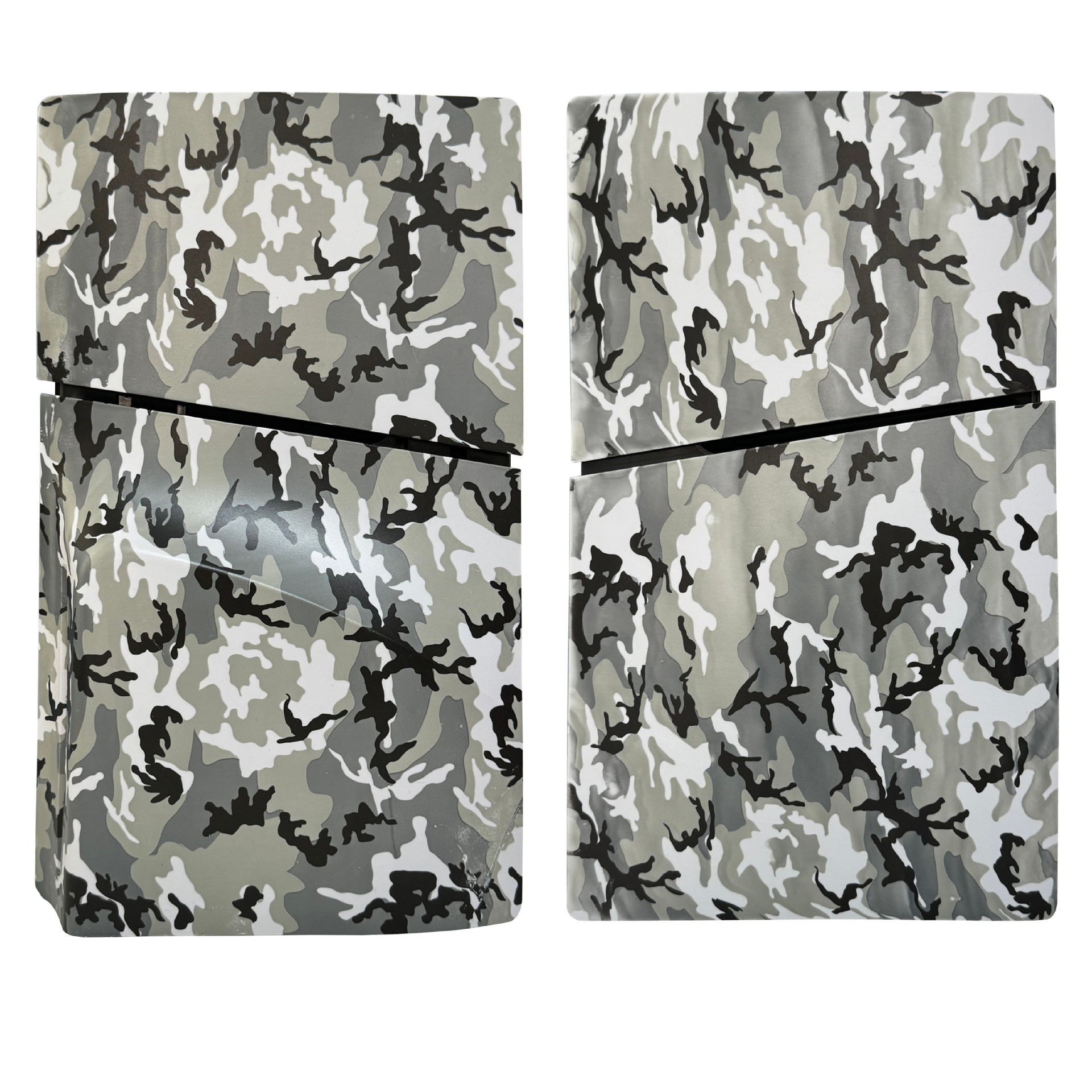 Transfronterizo exclusivo PS5Pro caja de reemplazo de fibra de carbono caja de consola de juegos caja de protección caja negra desmontable