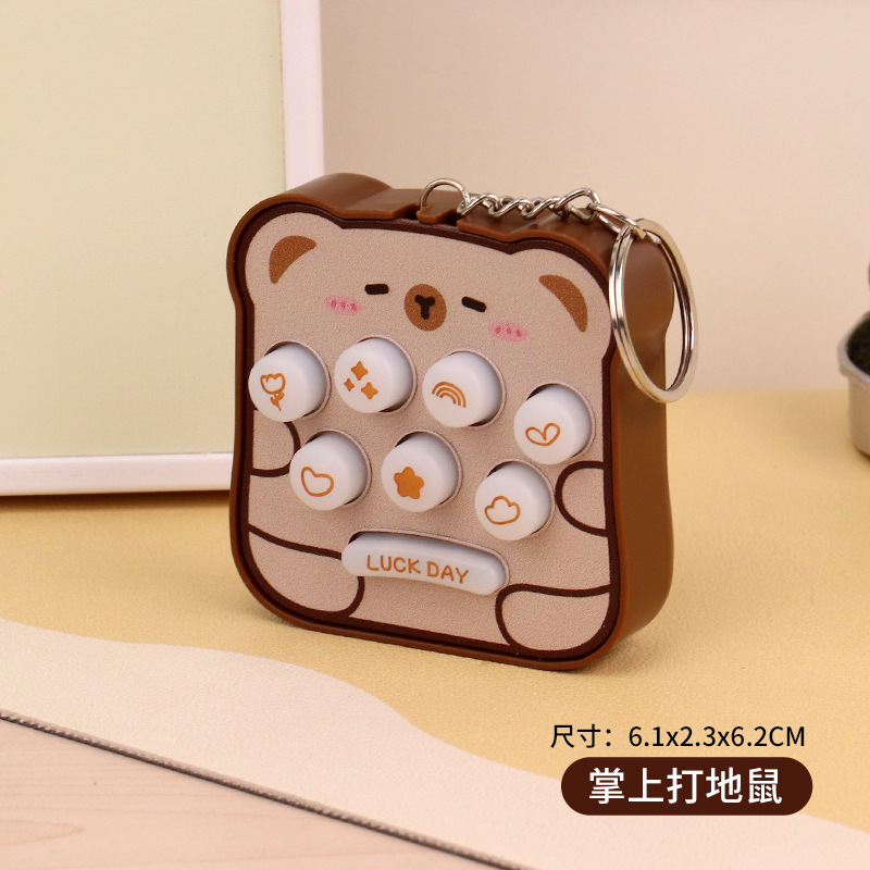 Bread whack-a-mole [capybara]