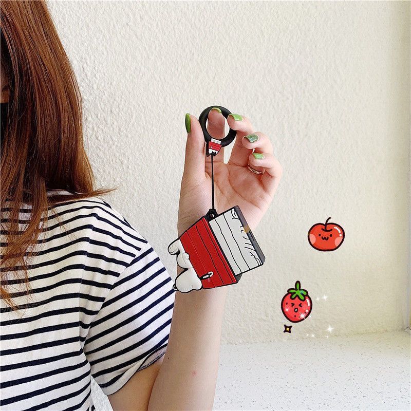 Fundas protectoras con diseño de dibujos animados para Apple AirPods 4, compatibles con auriculares de las generaciones pro1/2/3/4.