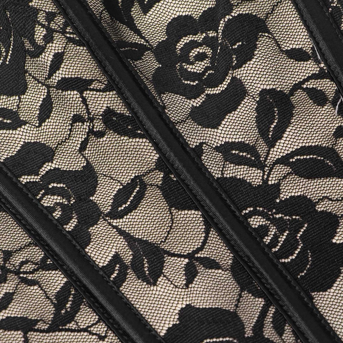 Europa y los Estados Unidos sexy tela de malla de belleza damas cintura cintura revestimiento pecho plástico retro suministro transfronterizo