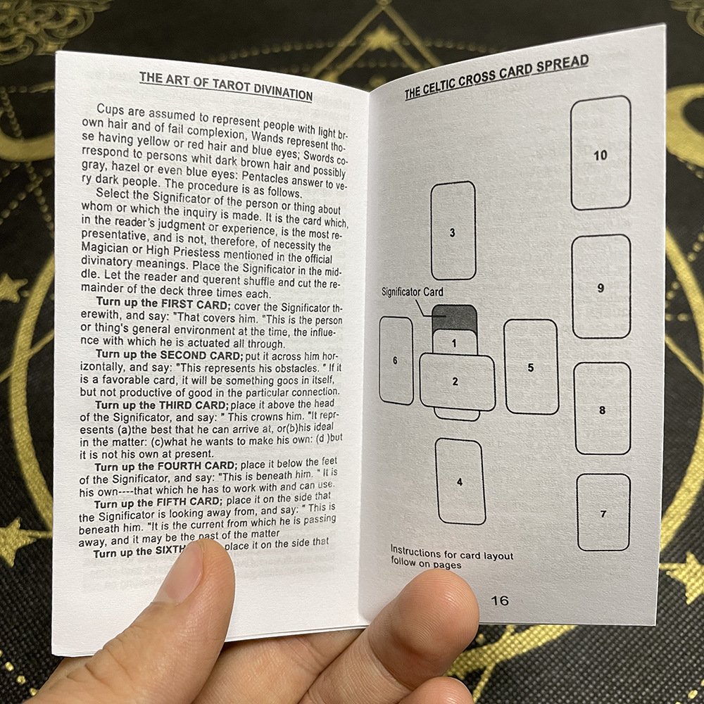 12*7 Book Of Shadows Tarot English Version Cards_voghion.com