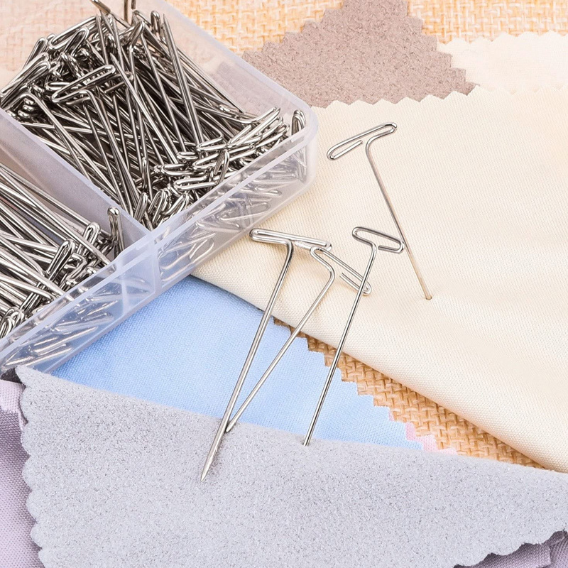 Chal de suéter al por mayor, aguja fija, aguja de peinado, aguja grande, combinación de múltiples especificaciones, aguja de posicionamiento de extensión de cabello, aguja en T