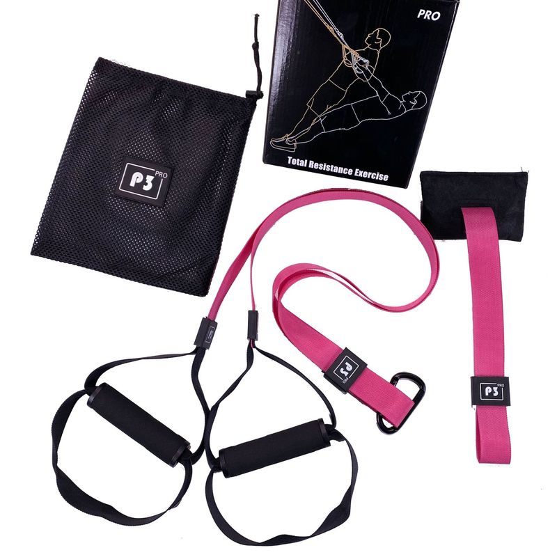 trx7悬挂式训练带阻力带瑜伽拉力绳运动健身训练器腹肌家用拉力带|undefined