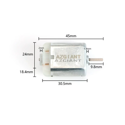 Suitable for Honda Toyota door lock motor central lock motor light rod DIY (Central locking) - 10mm-shaft-length