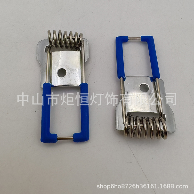 LED筒灯天花灯暗装配件卡簧耳子弹簧夹子面板灯具通风口固定卡扣