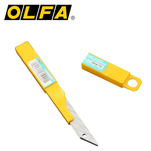 Japan OLFA Professional 30° Angled Utility Knife, 9mm Blade, 10-Piece Pack, DKB-10 for Wallpaper