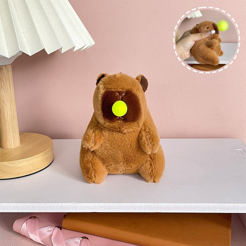 かわいい漫画カピバラシリーズぬいぐるみペンダントモルモット人形カピバラ子供のホリデーギフト卸売|undefined